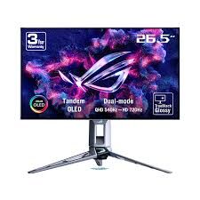 ASUS ROG Swift OLED PG27AQWP-W 540Hz (720Hz 720p) 0.02ms FreeSync Premium Pro G-Sync HDR 1440p WOLED Dual Mode