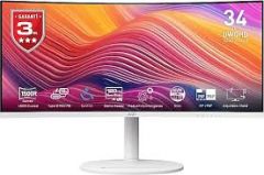 MSI 34 MODERN MD342CQPW 3440x1440 (UWQHD) CURVE 1500R VA 120HZ 1MS ADAPTIVE-SYNC TYPE-C MONITOR