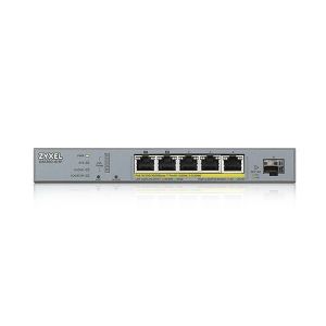 ZYXEL GS1350-6HP 6 PORT YÖNETİLEBİLİR POE SWITCH (60 WATT)