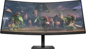 780K8AA OMEN 34 inch WQHD 165Hz Curved Gaming Monitor - OMEN 34c