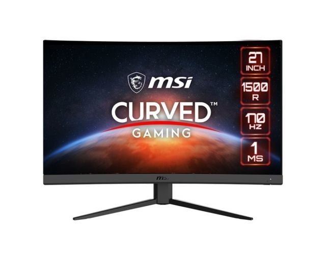 27 MSI G27C4 E2 CURVED 1500R VA 1920X1080 (FHD) 16:9 170HZ 1MS FREESYNC PREMIUM GAMING MONITOR