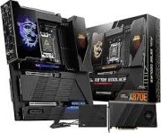 MSI MB MEG X870E GODLIKE AM5 DDR5 9000MHZ(OC) USB4 7x M.2 2x DP 1x10G, 1x 5G  LAN WIFI 7 RGB ATX