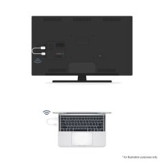 WHD211 Wifi PRESENTATION DONGLE HDMI Bütün Marka ve Modellerle Uyumlu