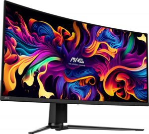 MSI 34.18 MAG 341CQP QD-OLED CURVE 1800R QD-OLED 3440x1440 (UWQHD) 21:9 175HZ 0.03MS ADAPTIVE-SYNC GAMING MONITOR